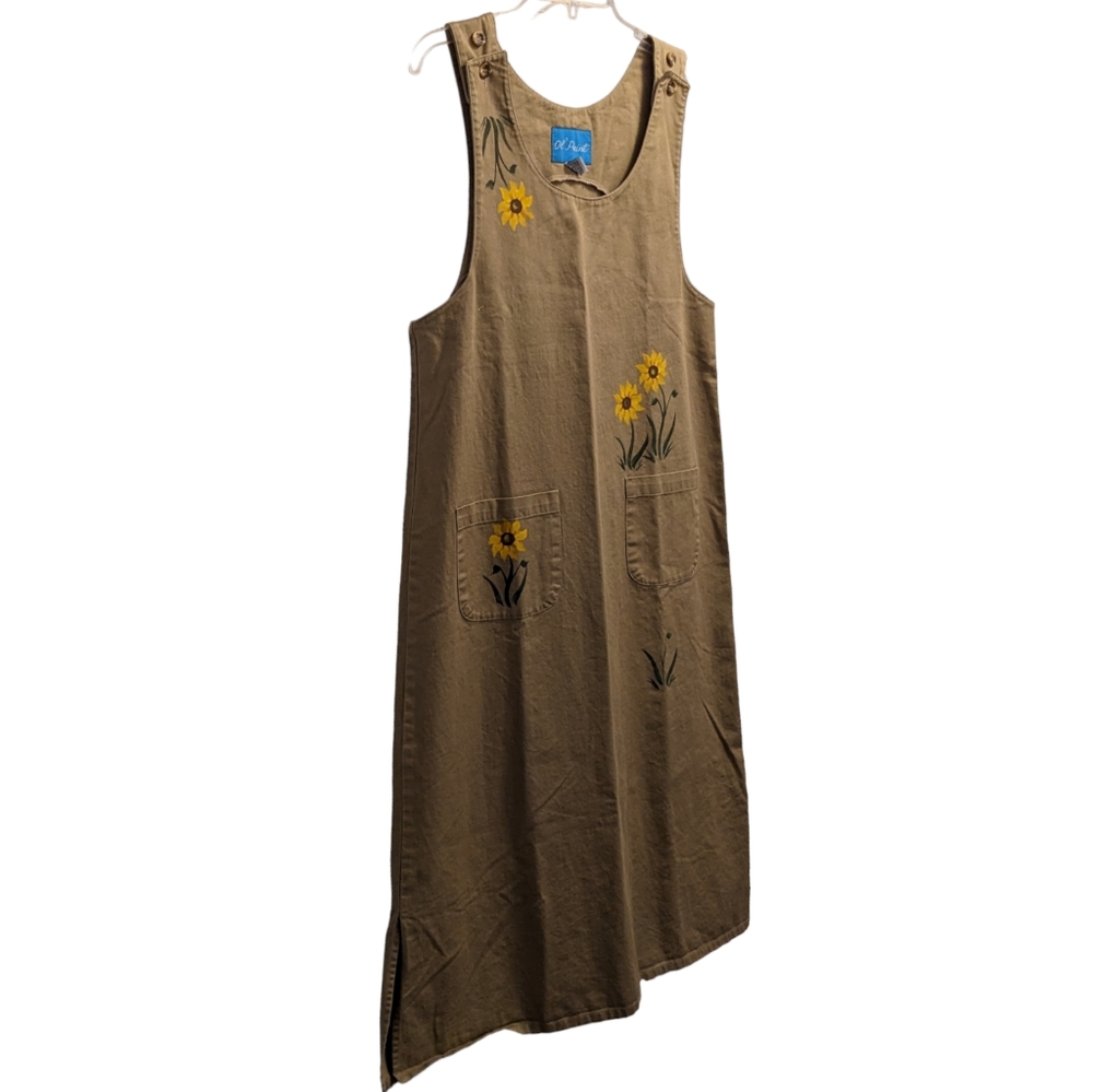 Ol' Paint Floral Paint Apron XS